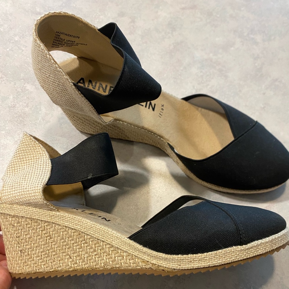 Anne Klein wedge sandal